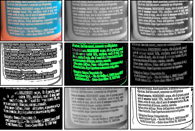Labels' image processing using OpenCV by Shaheer Ahmed